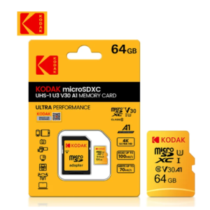 Carte Mémoire Kodak Micro SD 64Go - Carte Mémoire Kodak 64gb