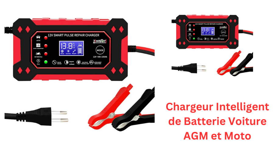 Chargeur Intelligent de Batterie 12v